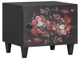 Bedside Cabinet with Door Black 40 x 33 x 46 cm 4018696