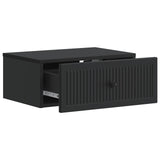 Bedside Cabinet 2 pcs Black 49 x 34.5 x 20 cm Engineered Wood 897938