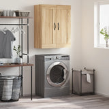 Wall Mounted Cabinet Sonoma Oak 69.5x34x90 cm Engineered Wood 830375