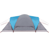Family Tent Dome 6-Person Blue Waterproof 4009468