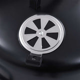 Outdoor Grill 40 x 80 cm Steel Black 3443028