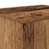 Storage Cabinet 2 pcs Old Wood 127 x 41 x 40 cm Engineered Wood 866657