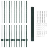 Fence and Post Green 1.4 x 25 m Steel 3336488