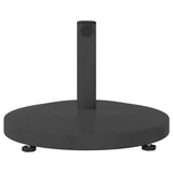 Outdoor Umbrella Base Dark grey 48 x 48 x 32 cm Steel, Concrete 42010012