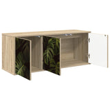 Wall-mounted TV Cabinet ELBURG 102 x 33 x 40 cm Sonoma Oak 8007157