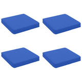 4-Piece Seat Cushions VUGHT 4 pcs 100% Polyester Royal Blue 946283