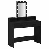 Dressing Table Black 100 x 41 x 140 cm Engineered Wood 865173