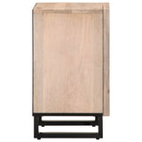Bathroom Cabinet 38x34x58 cm Solid Wood Mango 377542