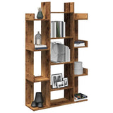 Book Cabinet Old Wood 86x25.5x140 cm Engineered Wood 856692