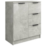Sideboard Concrete Grey Engineered Wood 811083