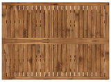 Coffee Table LAREN Natural 100.5 x 98 x 45 cm Solid Acacia Wood 901391