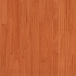 Bed Frame without Mattress Wax Brown 180x200 cm Super King Solid Wood Pine 3323409
