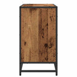 Bathroom Cabinet Old Wood 65 x 33 x 60 cm Engineered Wood 883624