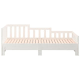 Pull-out Day Bed without Mattress White 2x cm 820737