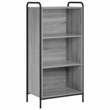 Book Cabinet 55.5 x 33 x 111 cm Engineered Wood Grey Sonoma 8013911