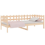 ZNTS Day Bed without Mattress 90x200 cm Solid Wood Pine 820756