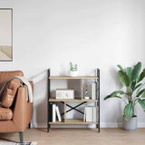 Bookshelf Sonoma Oak 75 x 30 x 91 cm Engineered Wood 883971