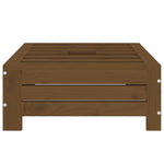 ZNTS Parasol Base Cover Honey Brown Solid Wood Pine 825334