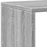 Book Cabinet Grey Sonoma 137.5x29x137.5 cm Engineered Wood 3310294
