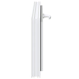 Tilt Basement Window RISOR 95 x 45 cm PVC and Clear Plain Glass 42047776