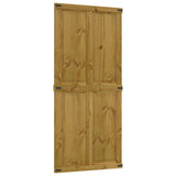 Barn Door CORONA 100x210 cm Solid Wood Pine 4103418