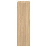 TV Wall Cabinet Sonoma Oak 40.5x30x102 cm Engineered Wood 836933