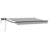 Manual Retractable Awning with LEDs 3 x 2.5 m 3419424