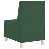 Modular Sofa Unit Armless 3 pcs Jungle Green 55 x 74 x 82 cm 3399824