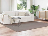 Area Rugs Square LUGO Taupe 200 x 200 cm Polyester 42022695