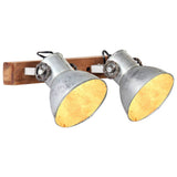 Industrial Wall Lamp Silver 45x25 cm E27 320503