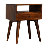 Modern Chestnut Solid Wood Bedside IN1691