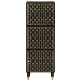 Highboard 40x33x110 cm Solid Wood Mango 358349
