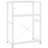 Bathroom Washbasin Frame White 59x38x83 cm Iron 338497
