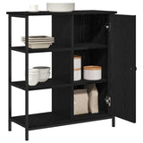 Sideboard Black Oak 70 x 30 x 80 cm 869090
