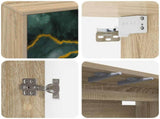 Wall-mounted TV Cabinet WIJHE 69 x 33 x 40 cm Sonoma Oak 8007119
