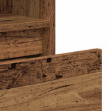 Book Cabinet Old Wood 36x30x171 cm Engineered Wood 856046