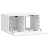 Wall-Mounted TV Cabinet High Gloss White 59.5 x 41 x 30 cm 898339