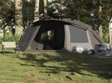 Fishing Tent 5-Person Grey Waterproof 4009390
