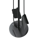 4 Piece Fireplace Tool Set 22x59 cm Steel 156375