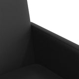 Dining Chairs with Wheels 2 pcs Black 57 x 66 x 94 cm 42017823