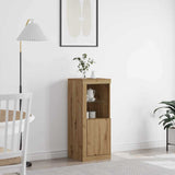 LED Sideboard Artisan Oak 41 x 37 x 100 cm Engineered Wood 863040