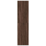Wardrobe Brown Oak 80x50x200 cm Engineered Wood 3307798