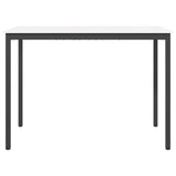 Bar Table White 150 x 80 x 105 cm Solid Pine Wood 892810