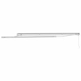 Awning Frame Manual White 500 x 300 cm Aluminium 145697