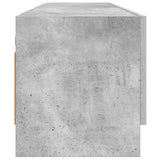 808237 Wardrobe Concrete Grey 100x32,5x35 cm Engineered Wood