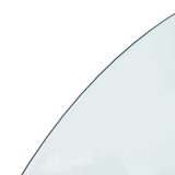 Fireplace Glass Plate Transparent 1200 x 500 mm Glass 353842