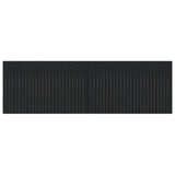 Wall-Mounted Headboard ALKMAAR Black Engineered Wood 896286