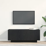 TV Cabinet Black Oak 100 x 35 x 40 cm Engineered Wood 862564