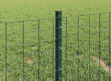 Welded Wire Fence 10 x 0.4 m PVC-Coated Steel Green 3335964