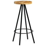 Bar Chairs 2 pcs Solid Mango Wood 246238